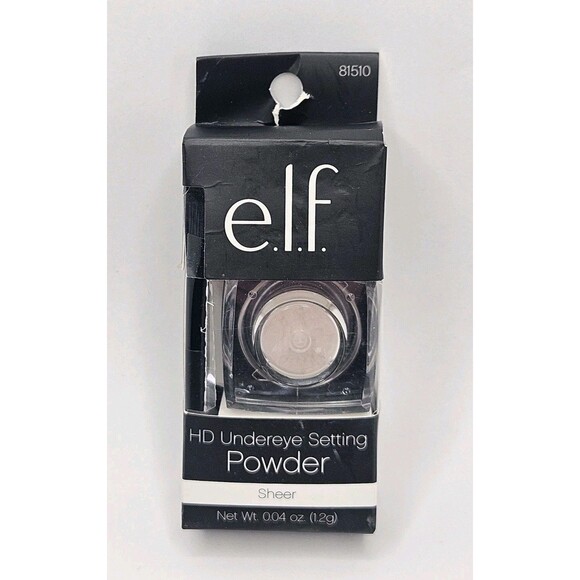 e.l.f. HD Undereye Setting Powder Sheer 81510 High Definition 0.04oz. 12g - Picture 1 of 3